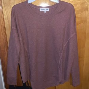 olive & oak mauve long sleeve